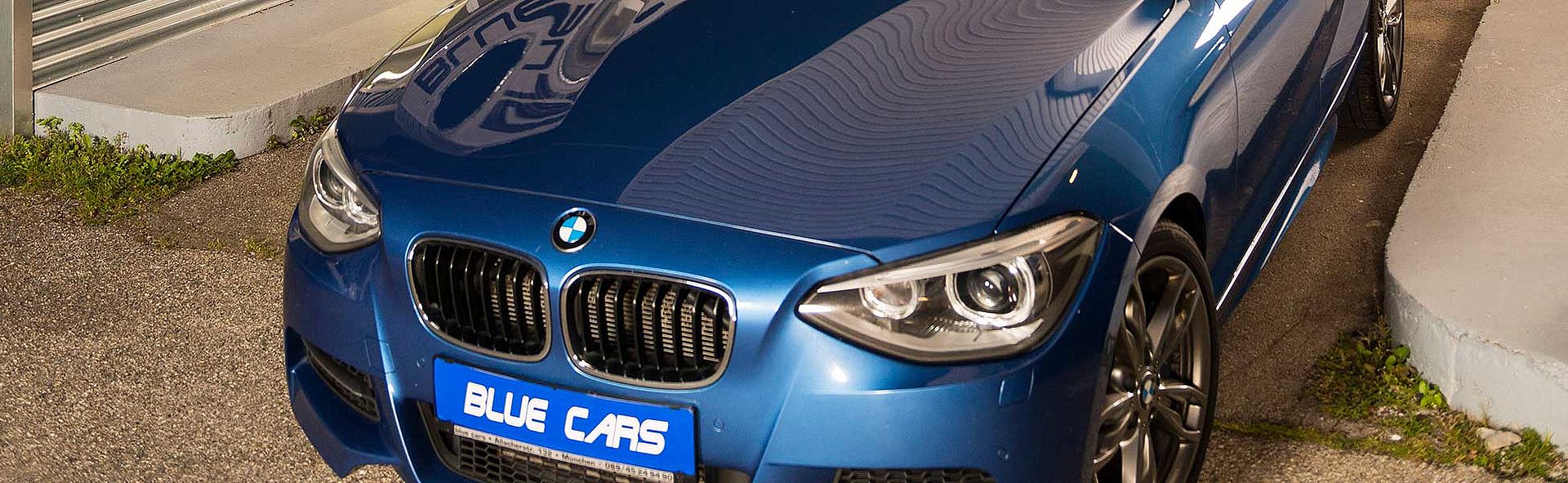 Autos sind unsere Leidenschaft. - blue cars